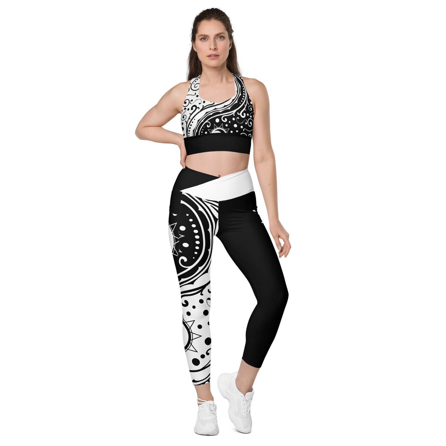 Yin-Yang Sports Bra