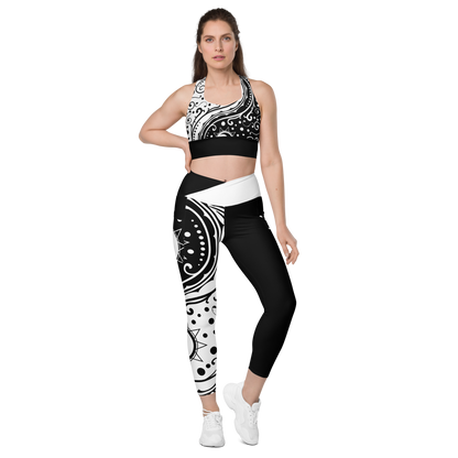 Yin-Yang Sports Bra