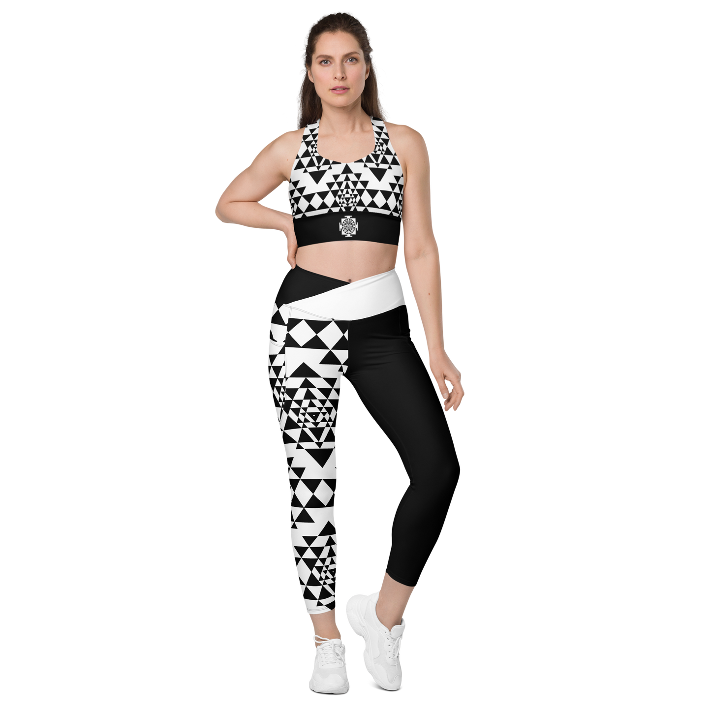 Sri Yantra Leggings with Pockets