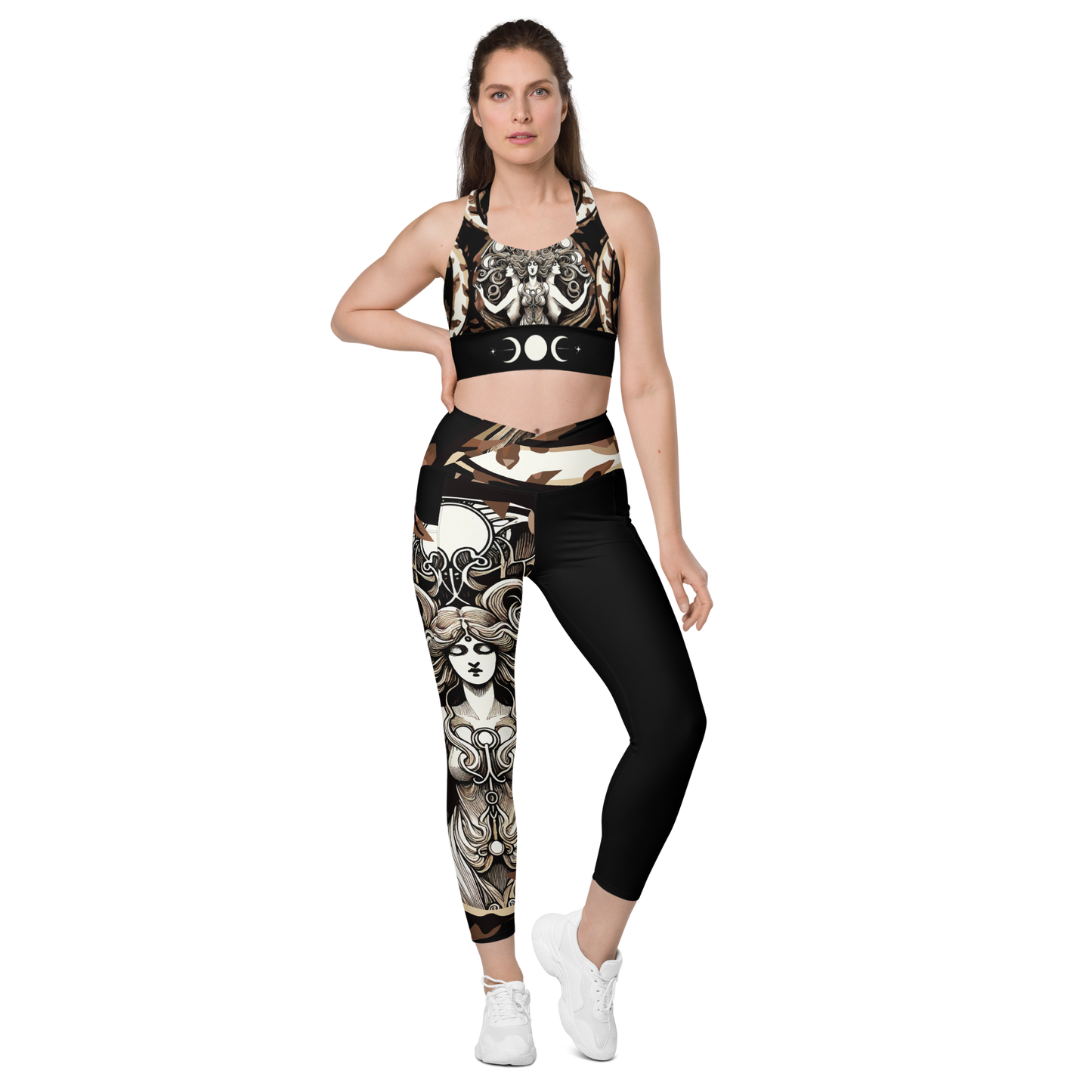 Triple Goddess Leggings with Pockets