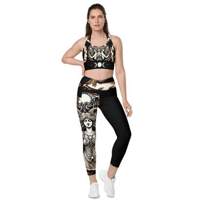 Triple Goddess Leggings with Pockets