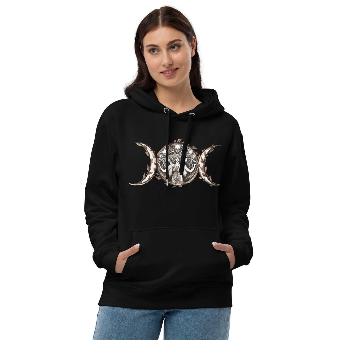 Triple Goddess Premium Eco Hoodie