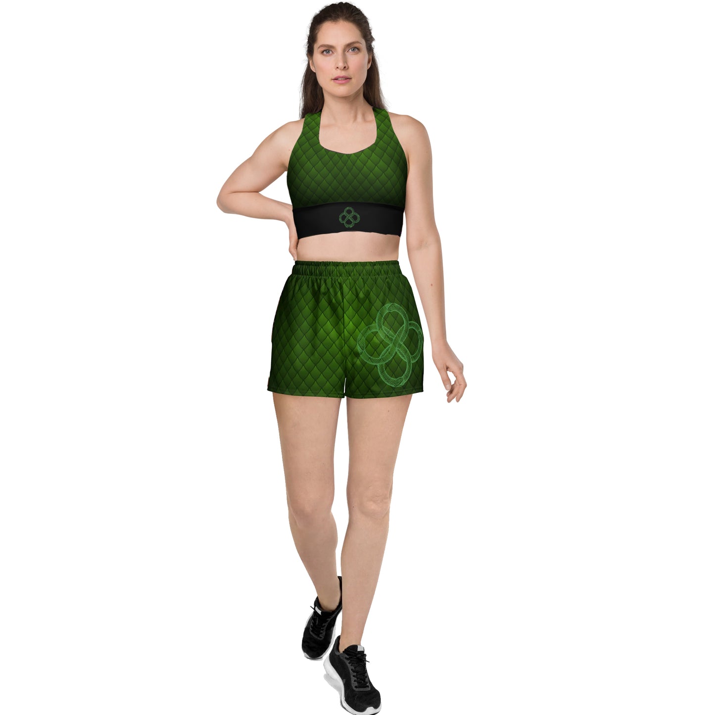 Serpent Goddess Unisex Athletic Shorts